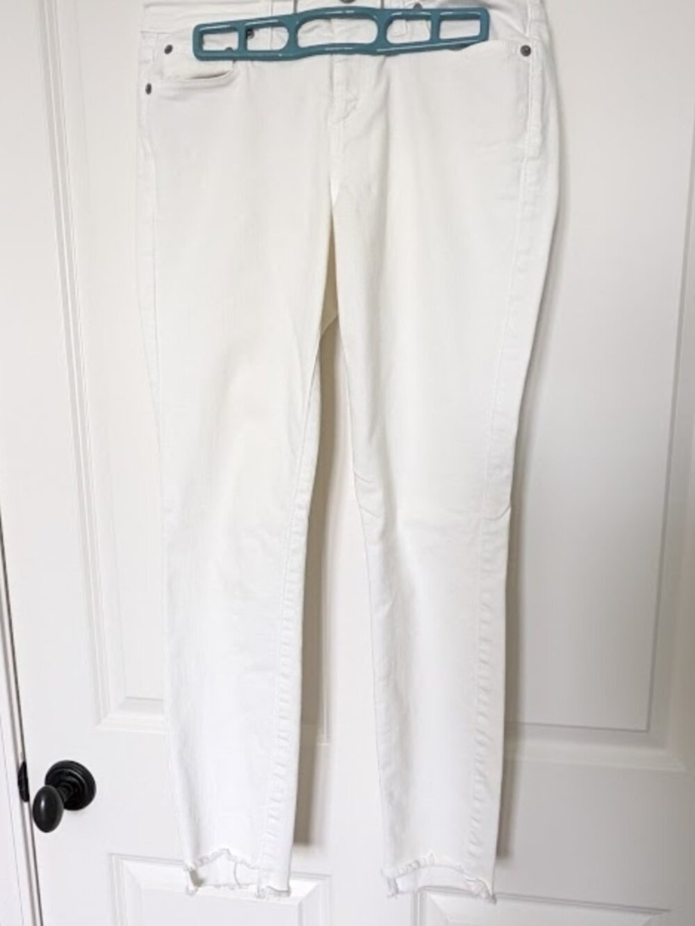 Vineyard Vines Skinny Ankle Jean - White - Size 6